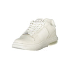 Tommy Hilfiger Bianco women's sneaker made of polyurethane with white design and casual sporty style.