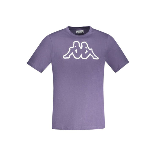 Kappa Blue Cotton Men T-Shirt Kappa