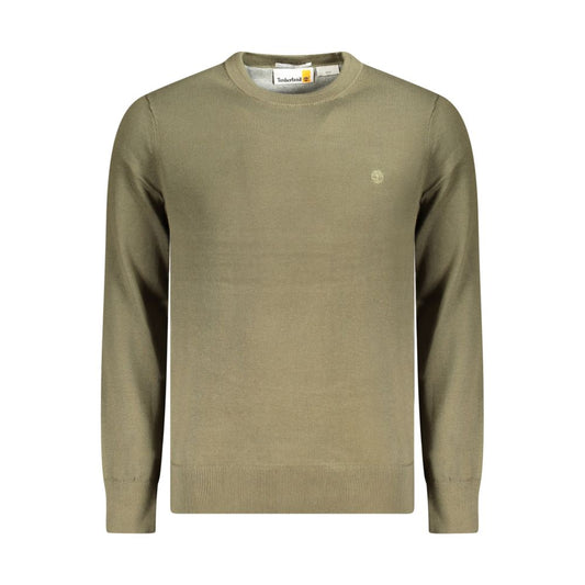 Timberland Green Cotton Men Sweater Timberland