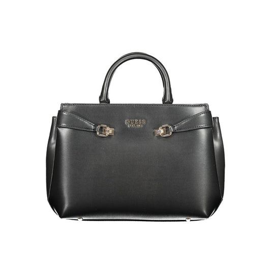 Guess Jeans Black Polyethylene Women Handbag Guess Jeans