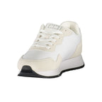 Tommy Hilfiger Bianco leather men's sneaker with white design, casual style, and subtle branding details.