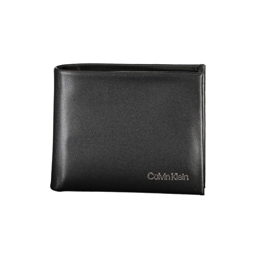Calvin Klein Black Polyester Men Wallet Calvin Klein