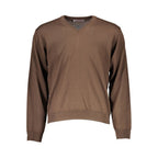 Romeo Gigli Marrone Lana Men Sweater - Eljoys Fashion 