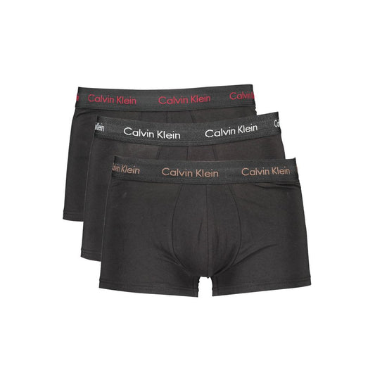 Calvin Klein Black Cotton Men Boxer Calvin Klein