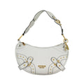 Guess Jeans shoulder bag in gray polyurethane with sleek design, suitable for women’s casual and stylish outfits.