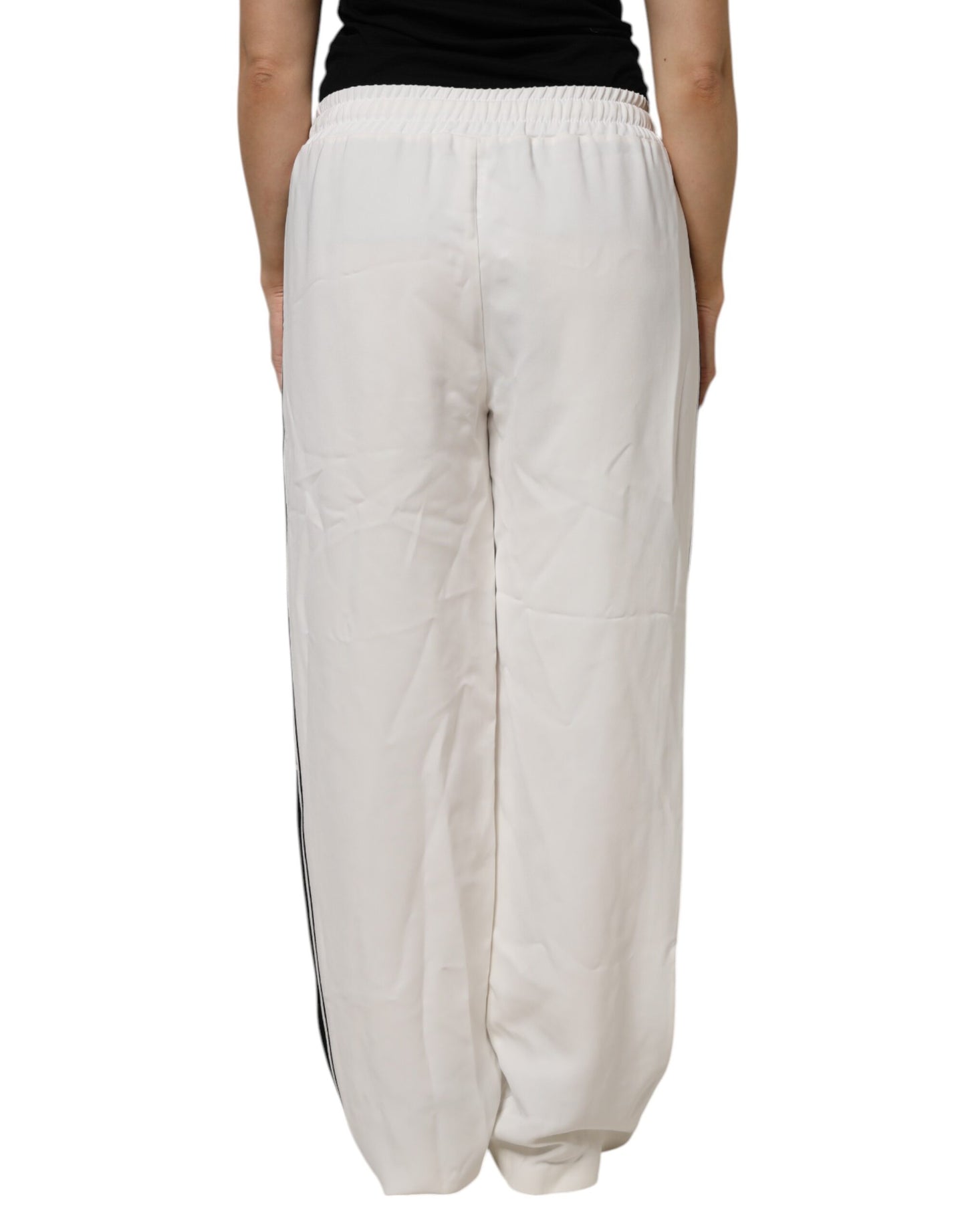 Dolce & Gabbana White Jogger Sweatpants Pants Dolce & Gabbana