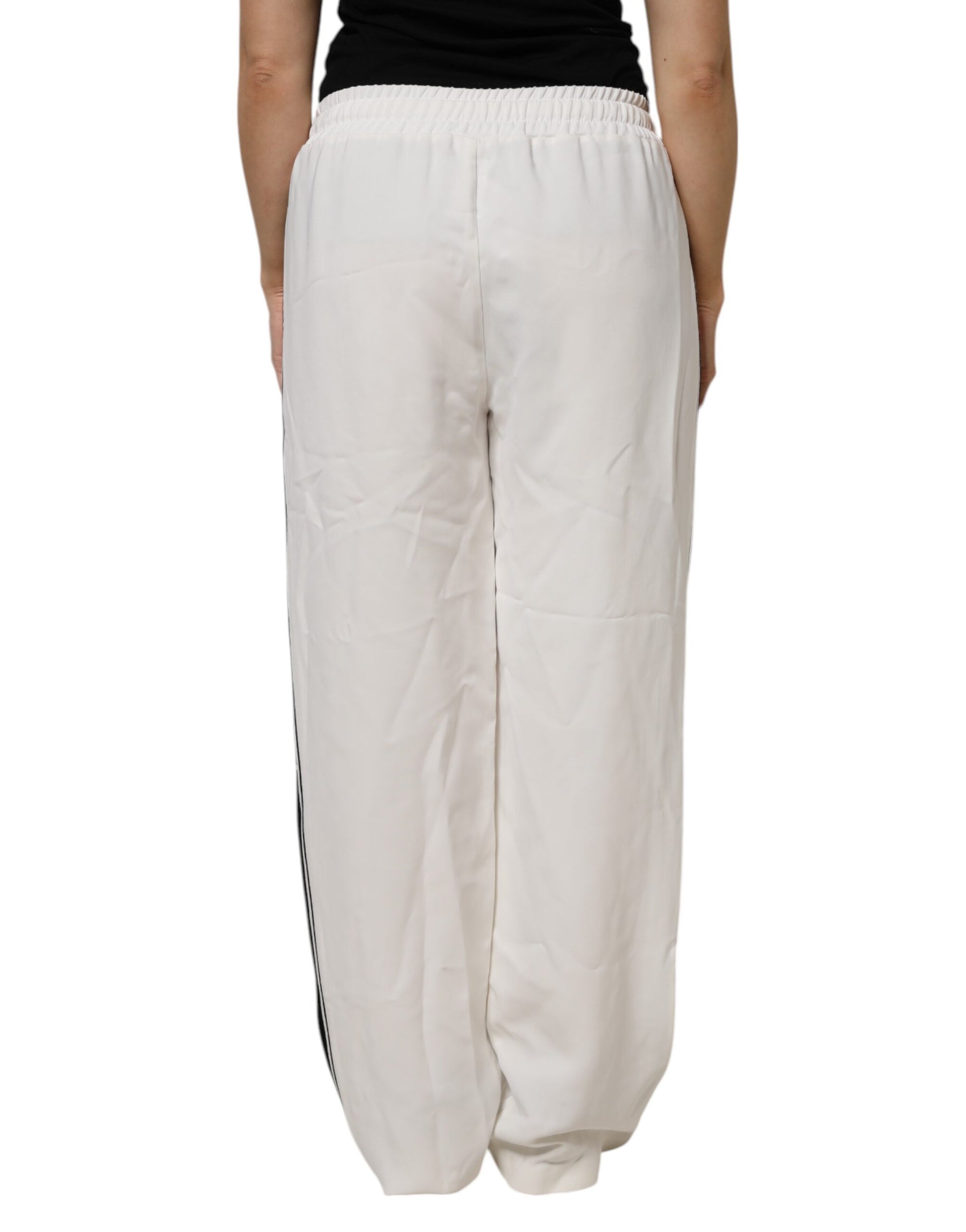 Dolce & Gabbana White Jogger Sweatpants Pants Dolce & Gabbana