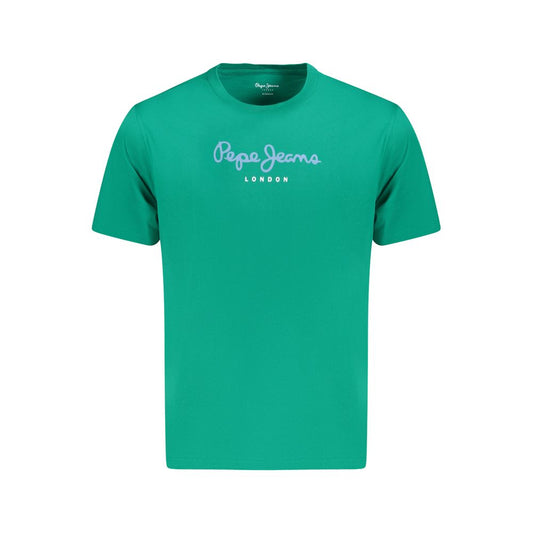 Pepe Jeans Green Cotton T-Shirt Pepe Jeans