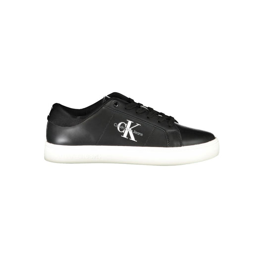 Calvin Klein Black Polyurethane Men's Sneaker Calvin Klein
