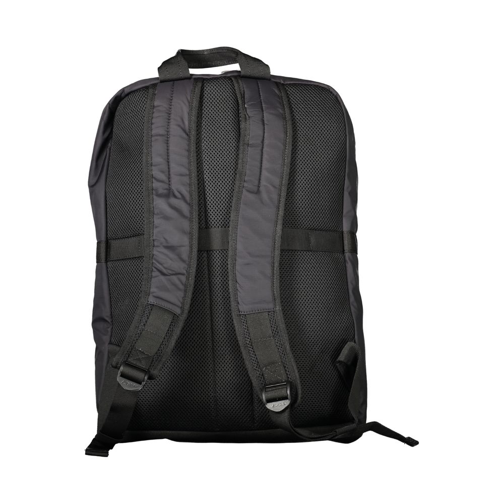 K-WAY Black Polyamide Men Backpack K-WAY