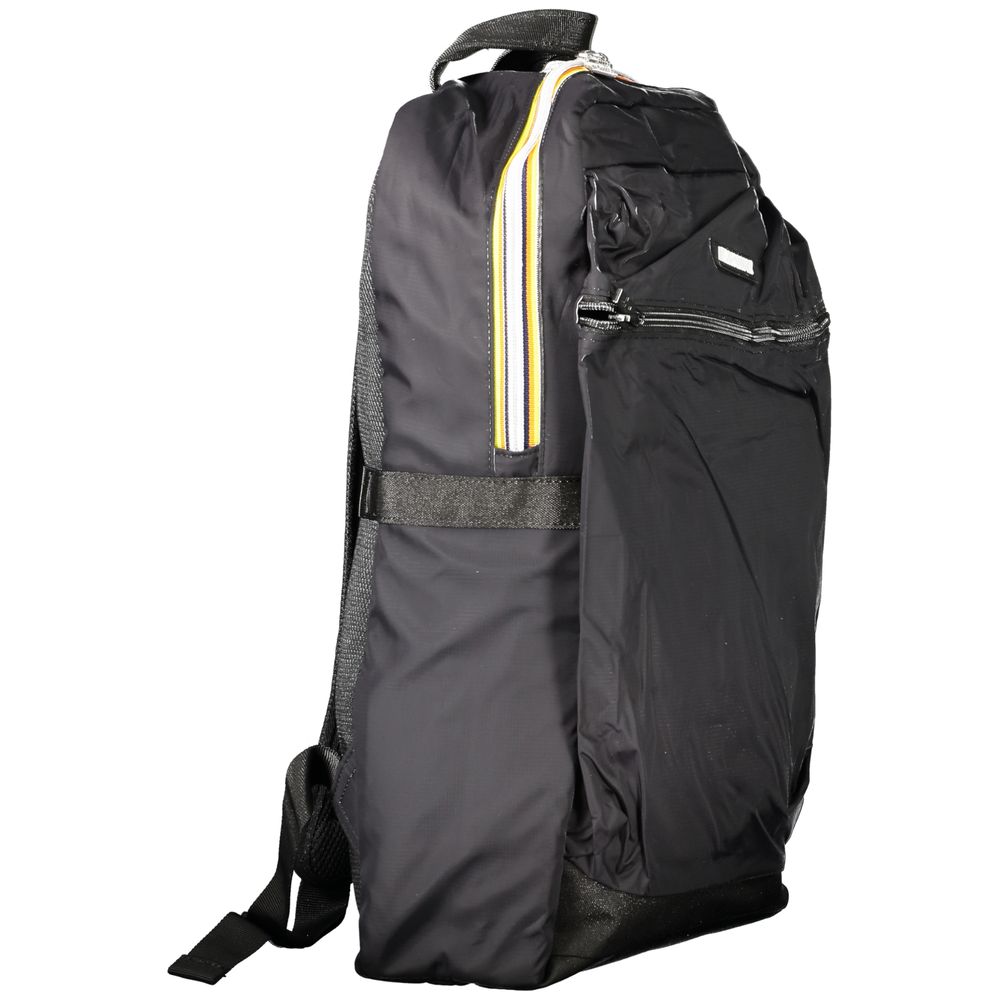 K-WAY Black Polyamide Men Backpack K-WAY