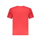 North Sails Rosso Cotton Men's T-Shirt showing a casual fit with a crew neck and North Sails logo on the chest.