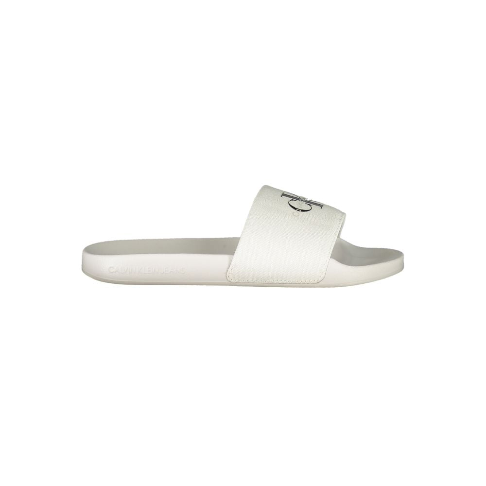 Calvin Klein White Polyester Women Sandal Calvin Klein