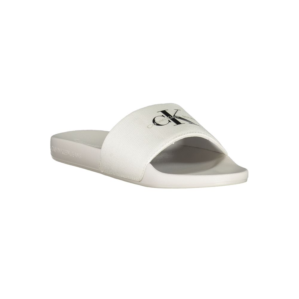 Calvin Klein White Polyester Women Sandal Calvin Klein