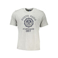 North Sails Grigio cotton men's T-shirt displayed flat, showing its soft fabric and classic crew neck design.