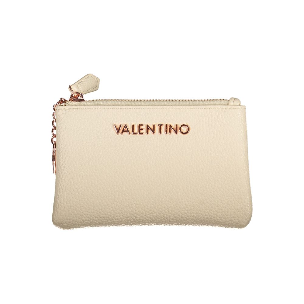 Mario Valentino Beige Polyethylene Women Wallet Mario Valentino