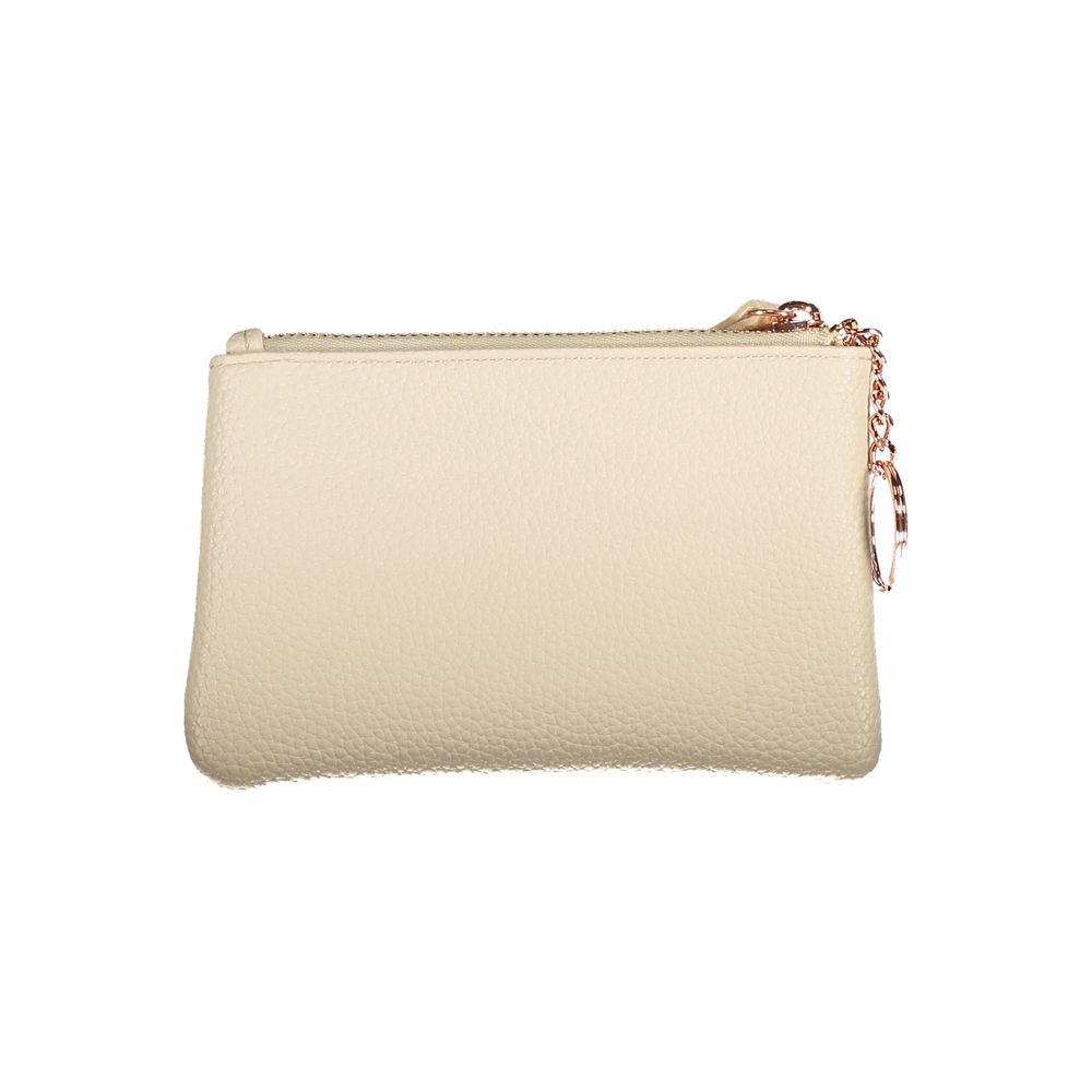 Mario Valentino Beige Polyethylene Women Wallet Mario Valentino