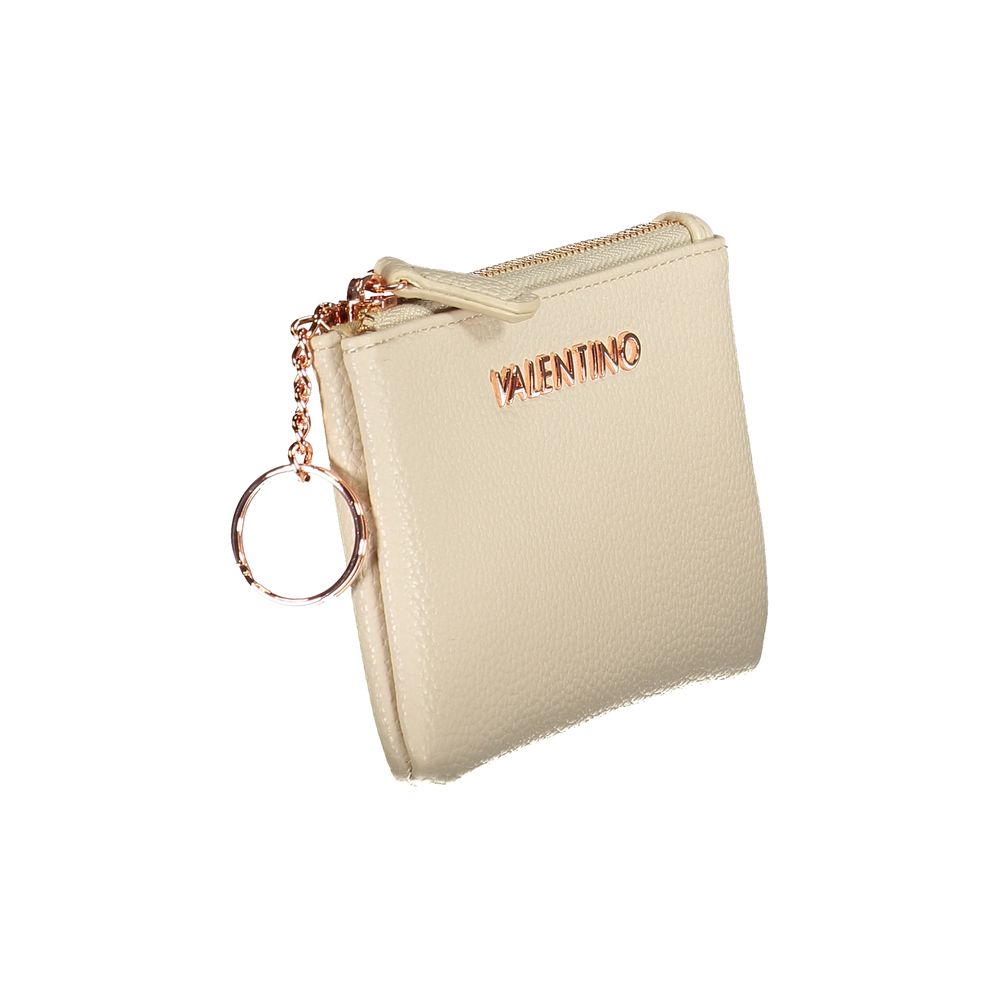 Mario Valentino Beige Polyethylene Women Wallet Mario Valentino