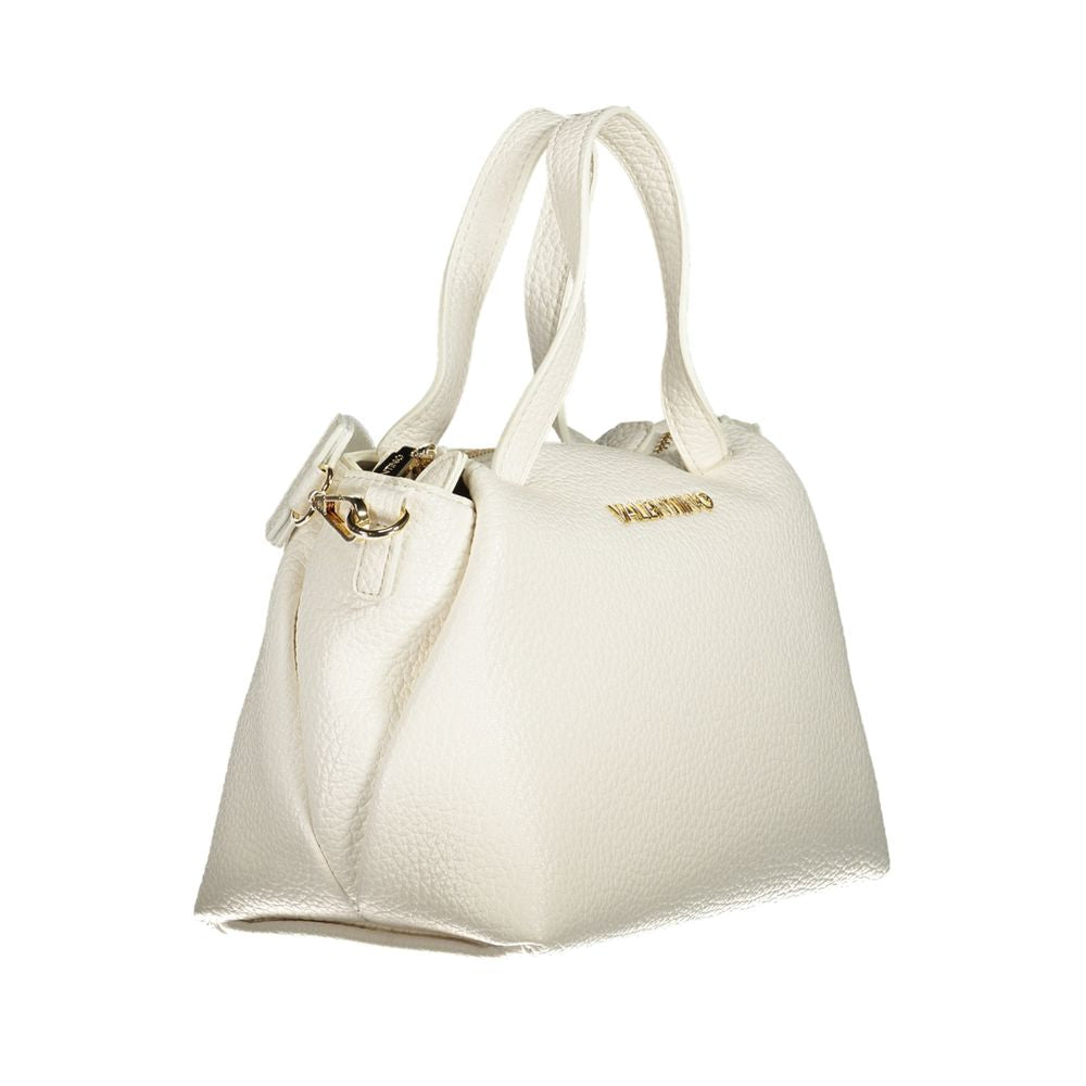 Mario Valentino Donna Bianco Poliuretano bag with sleek design and minimalist style, perfect for everyday use.