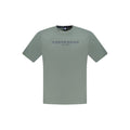 North Sails Verde cotton men's T-shirt with round neckline and short sleeves, featuring the North Sails logo on the chest.