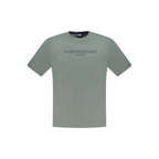 North Sails Verde cotton men's T-shirt with round neckline and short sleeves, featuring the North Sails logo on the chest.