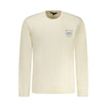 Beige cotton men's sweatshirt by Lee, featuring a comfortable fit and classic crewneck design.