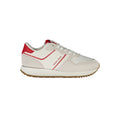 Tommy Hilfiger Rosso Poliuretano women's sneaker with white and red design, casual athletic footwear with logo accents.