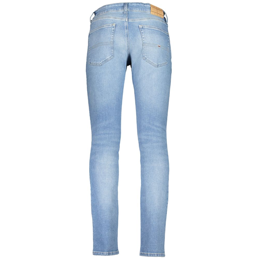 Tommy Hilfiger Azzurro Cotton Slim Men Jeans - Eljoys Fashion 