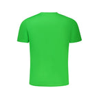 North Sails Verde Cotton Men’s T-Shirt showing a green cotton T-shirt with North Sails branding and a crew neck design.