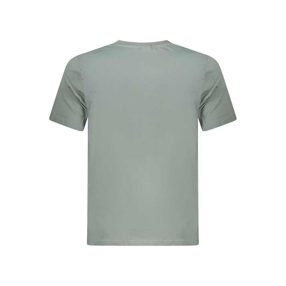 North Sails Green Cotton Men T-Shirt North Sails