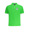 North Sails Verde Cotton Men’s Polo shirt, green color, short sleeves, and classic collar, displayed on a plain background.