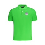 North Sails Verde Cotton Men’s Polo shirt, green color, short sleeves, and classic collar, displayed on a plain background.