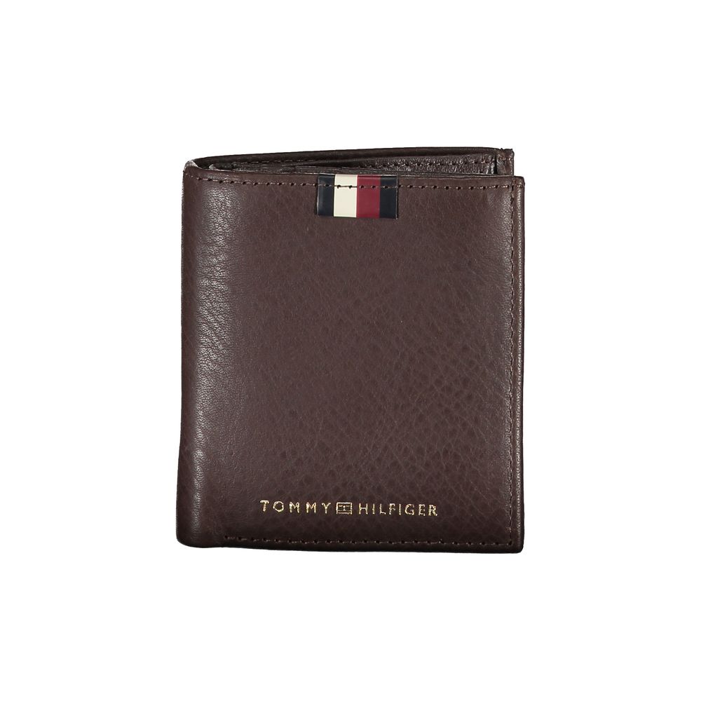 Tommy Hilfiger Brown Leather Wallet Tommy Hilfiger