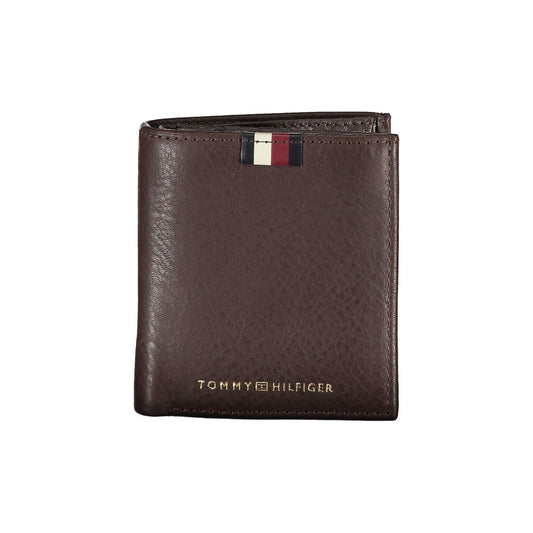 Tommy Hilfiger Brown Leather Wallet Tommy Hilfiger