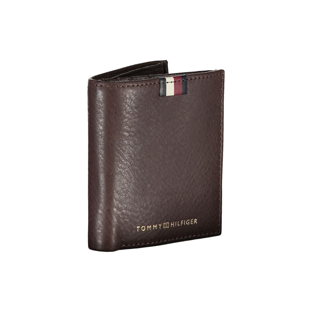 Tommy Hilfiger Brown Leather Wallet Tommy Hilfiger