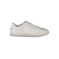 Tommy Hilfiger Bianco women's polyurethane sneakers with white design and sporty style.