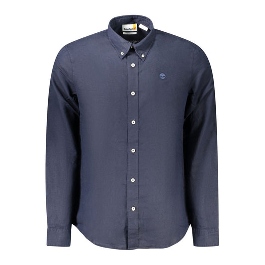Timberland Blue Cotton Shirt Timberland