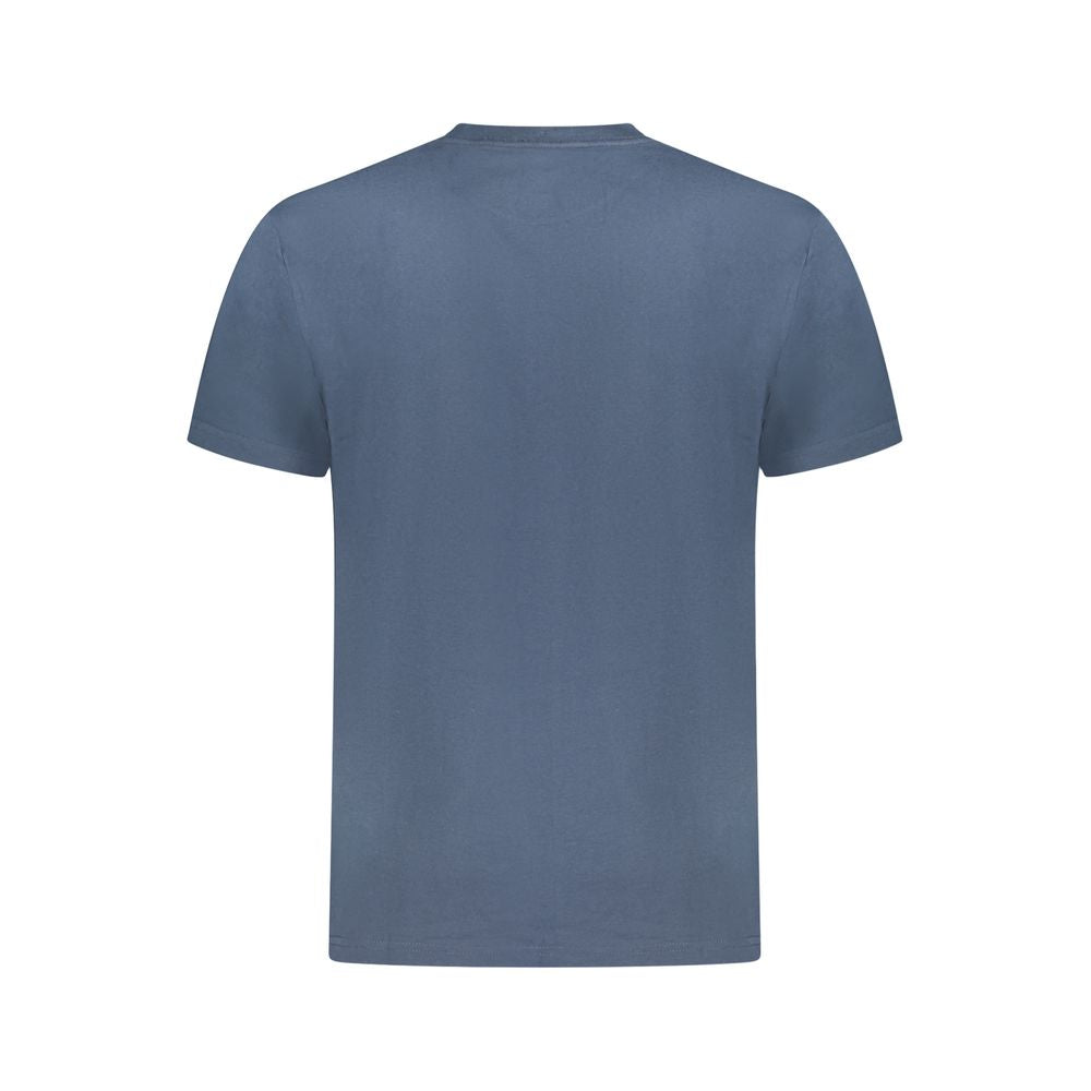 Vans Blue Cotton Men T-Shirt Vans