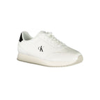 Calvin Klein Bianco Polyurethane Men Sneaker - Eljoys Fashion 