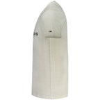 White cotton men's T-shirt by Tommy Hilfiger, casual fit with logo detail visible on the front.