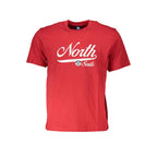 North Sails Verde cotton men's T-shirt with crew neckline and short sleeves, featuring a simple, stylish design.