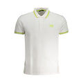 Cavalli Class White Cotton Men Polo Shirt - Eljoys Fashion 