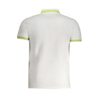 Cavalli Class White Cotton Men Polo Shirt - Eljoys Fashion 
