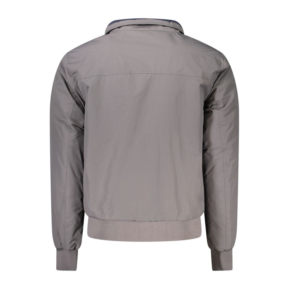 North Sails Brown Polyamide Men Jacket North Sails