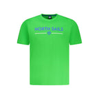 North Sails Verde cotton men's T-shirt with crew neckline and short sleeves, featuring a minimalist design.