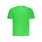 North Sails Verde cotton men's T-shirt displayed flat with short sleeves and crew neck, showcasing the casual, comfortable design.