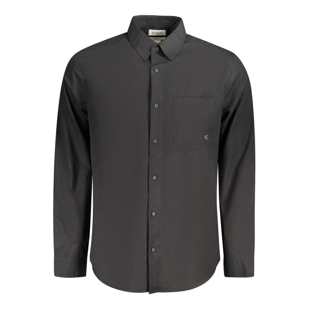 Calvin Klein Black Cotton Shirt Calvin Klein