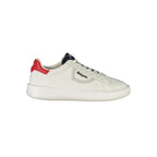 Blauer Bianco men's polyurethane sneaker with white design, featuring a sporty look and comfortable fit.