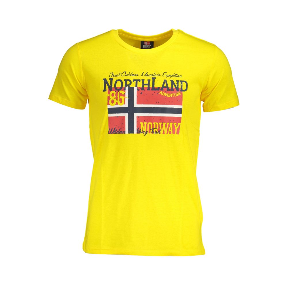 Norway 1963 Yellow Cotton Men T-Shirt Norway 1963