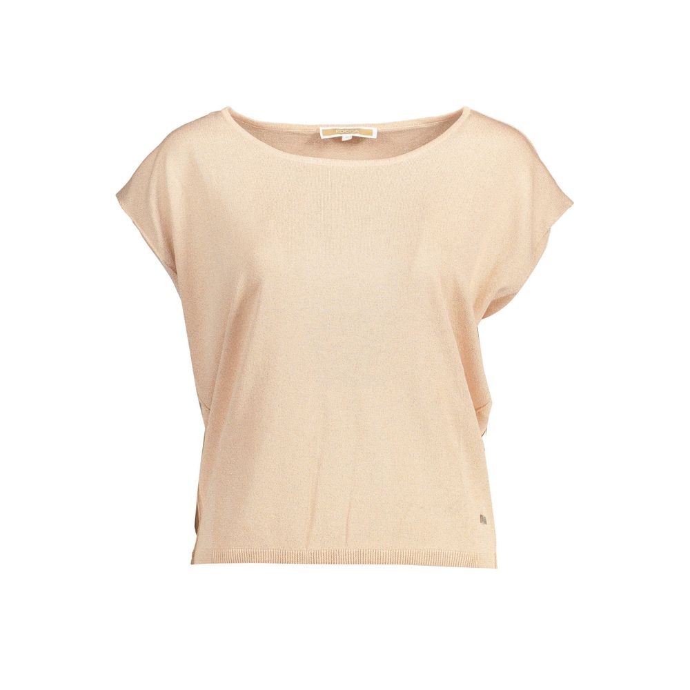 Kocca Pink Polyester Women Top Kocca